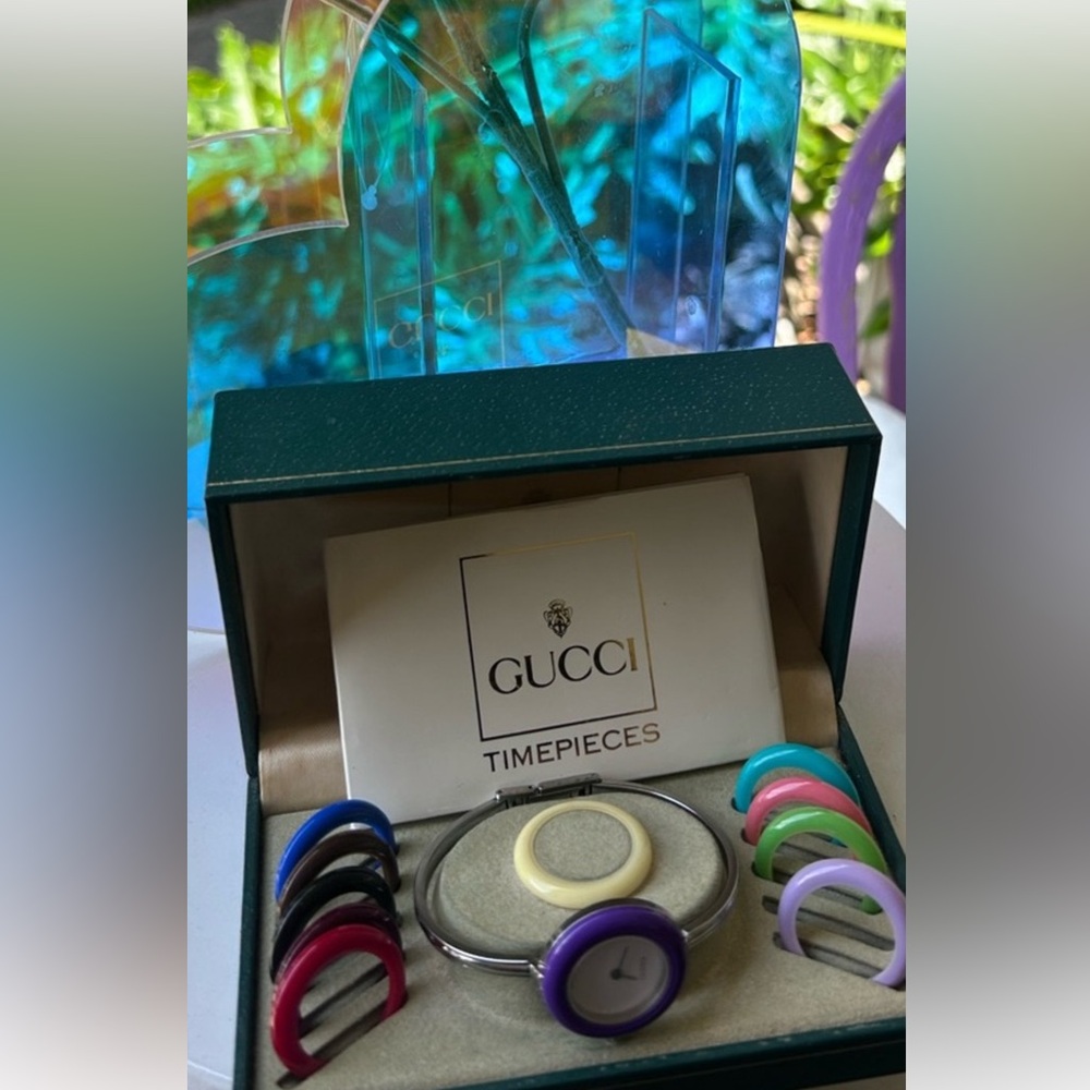 Gorgeous RARE! GUCCi Luxury Bracelet Watch! ๐๐ฉต๐ - Picture 5 of 11